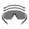 sunglasses FORCE MANTRA gold, black mirror lens