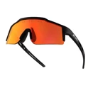 sunglasses FORCE NITRO junior black,red mirr. lens