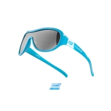 sunglasses FORCE POKEY blue-white, black lens
