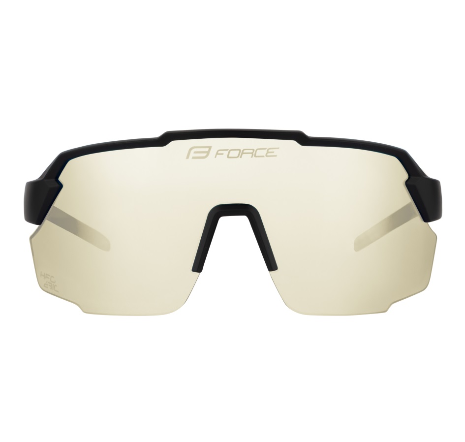 sunglasses FORCE PULSE black, yellow bright lens
