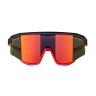 sunglasses FORCE SONIC,black-red, red mirr. lens