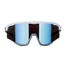 sunglasses FORCE SONIC, wh-grey, blue mirr. lens