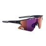 sunglasses FORCE SPECTER black, purple mirr. lens