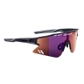 sunglasses FORCE SPECTER black, purple mirr. lens