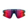 sunglasses FORCE SPECTER blue-red, red mirr. lens