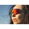 sunglasses FORCE SPECTER blue-red, red mirr. lens