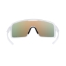 sunglasses FORCE STATIC white, blue mirror lens