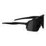 sunglasses FORCE STRIVE black, black mirror lens