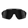 sunglasses FORCE STRIVE black, black mirror lens