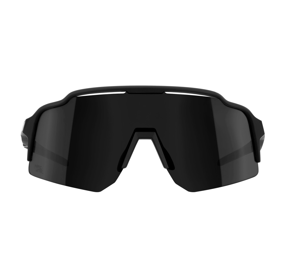 sunglasses FORCE STRIVE black, black mirror lens