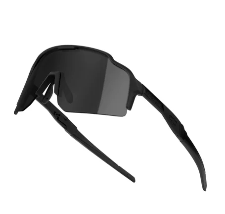 sunglasses FORCE STRIVE black, black mirror lens