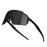 sunglasses FORCE STRIVE black, black mirror lens