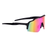 sunglasses FORCE STRIVE black, pink mirror lens