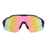 sunglasses FORCE STRIVE black, pink mirror lens