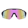 sunglasses FORCE STRIVE black,purp-yell mirr. lens