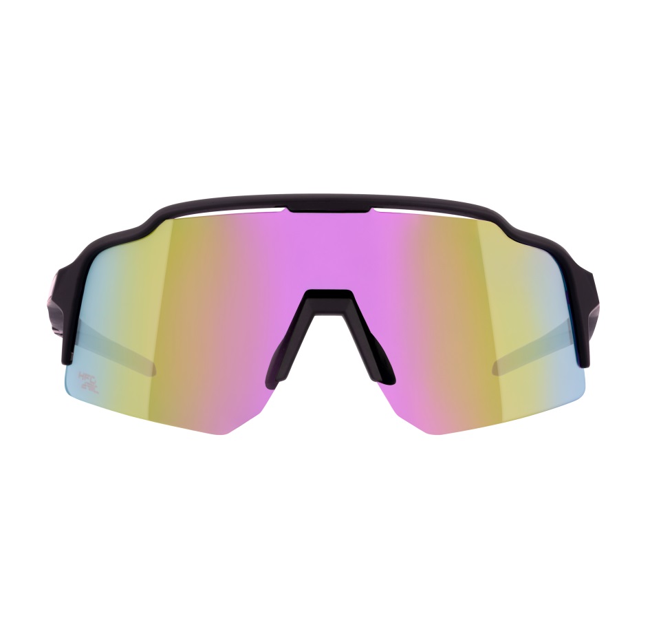 sunglasses FORCE STRIVE black,purp-yell mirr. lens