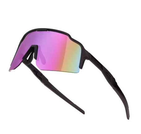 sunglasses FORCE STRIVE black,purp-yell mirr. lens