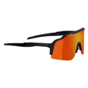 sunglasses FORCE STRIVE black,red mirror lens