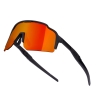 sunglasses FORCE STRIVE black,red mirror lens