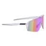 sunglasses FORCE STRIVE trans,purp-yell mirr. lens