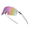 sunglasses FORCE STRIVE trans,purp-yell mirr. lens