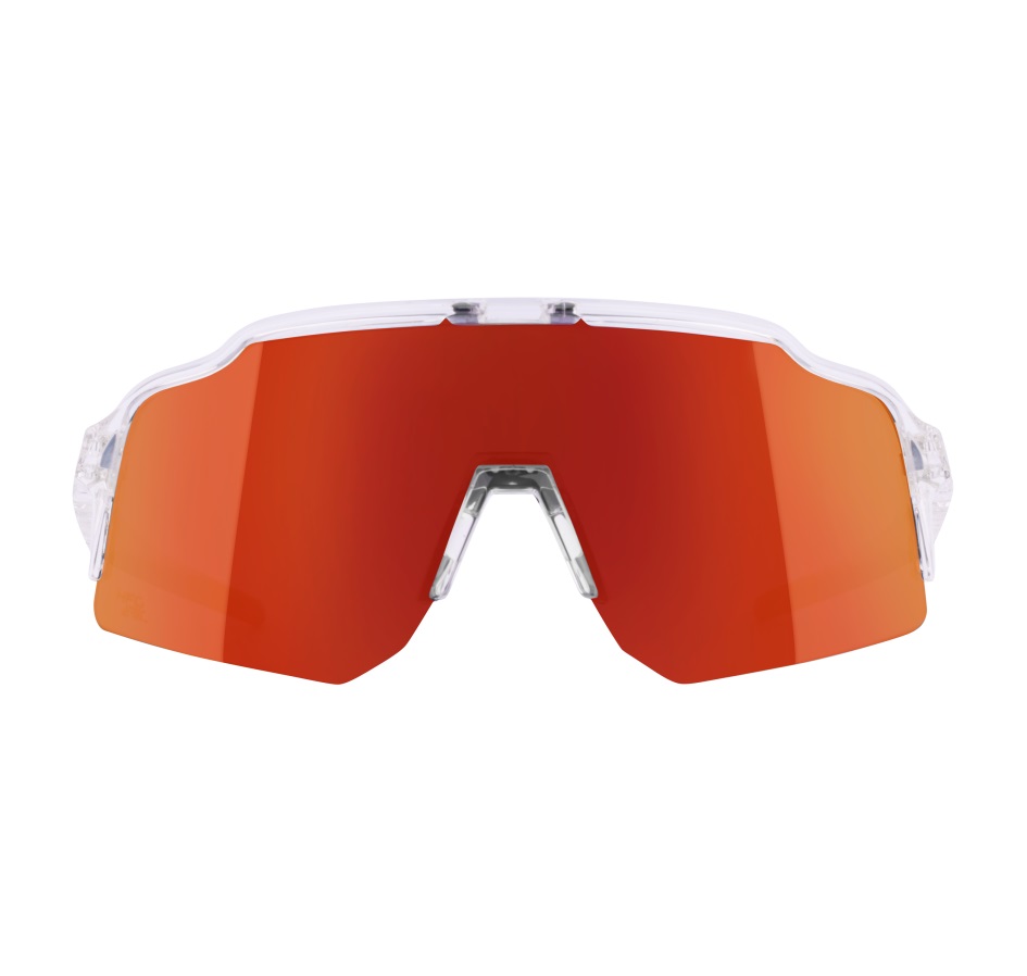 sunglasses FORCE STRIVE transp.,red mirror lens
