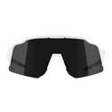 sunglasses FORCE STRIVE white, black mirror lens