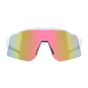 sunglasses FORCE STRIVE white, pink mirror lens