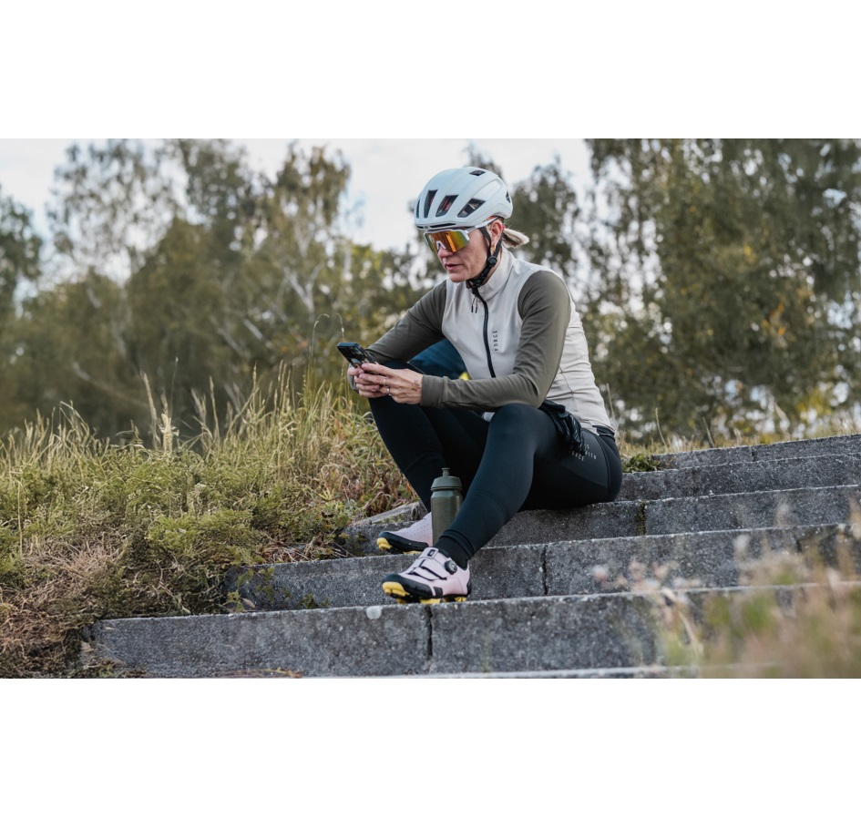 sunglasses FORCE STRIVE white, pink mirror lens