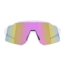 sunglasses FORCE STRIVE white,purp-yell mirr. lens