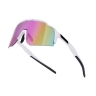 sunglasses FORCE STRIVE white,purp-yell mirr. lens