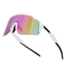 sunglasses FORCE STRIVE white,purp-yell mirr. lens