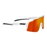 sunglasses FORCE STRIVE white,red mirror lens