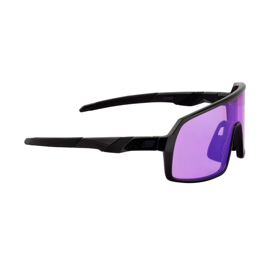 sunglasses FORCE VIBE junior, black, purple lens