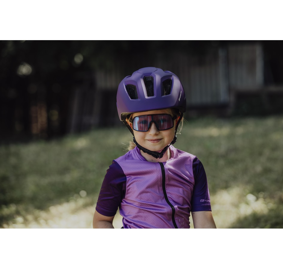 sunglasses FORCE VIBE junior, black, purple lens