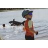 sunglasses FORCE VIBE junior, black, purple lens