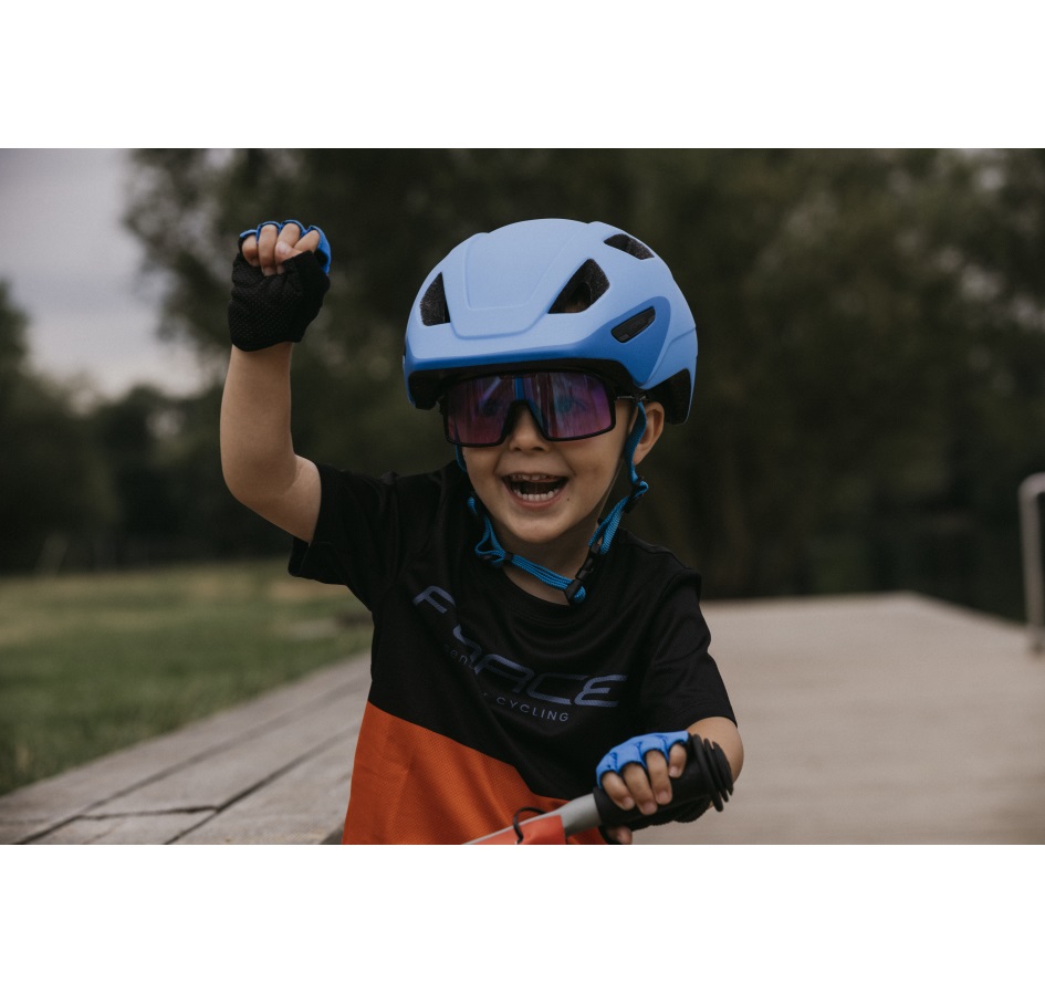 sunglasses FORCE VIBE junior, black, purple lens