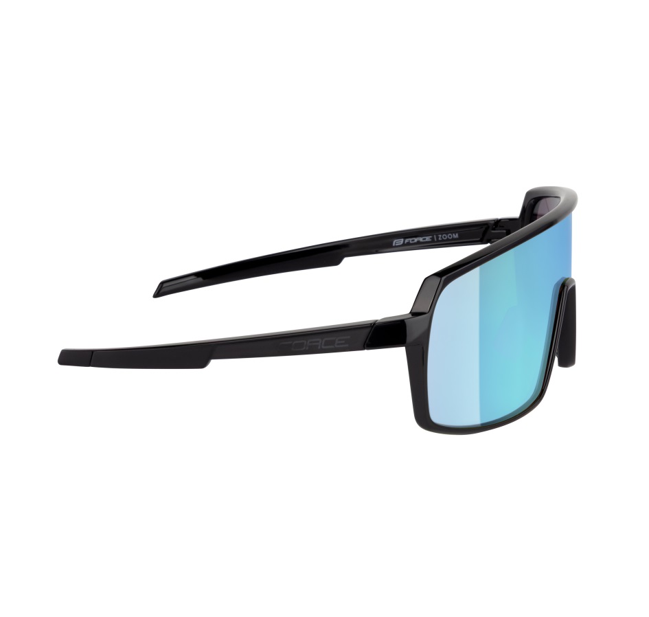 sunglasses FORCE ZOOM black, blue lens