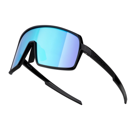 sunglasses FORCE ZOOM black, blue lens