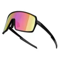 sunglasses FORCE ZOOM black, red lens