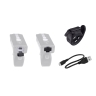 světlo přední FORCE ALERT 350LM USB, černé