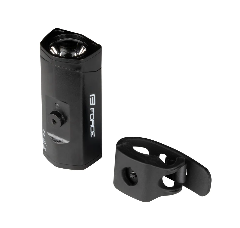světlo přední FORCE DOT 300LM USB, černé