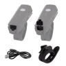 světlo přední FORCE FLUX 550LM USB, černé