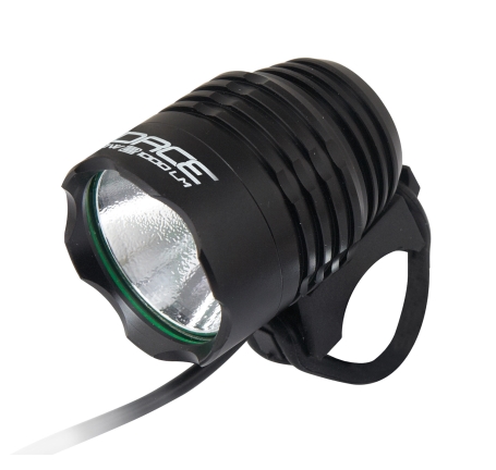 světlo přední FORCE GLOW-2 1000LM USB, černé