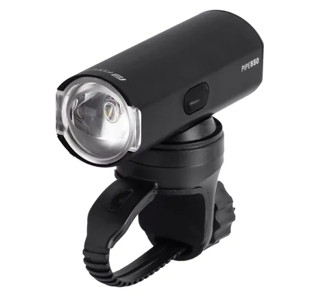 světlo přední FORCE PIPE 550LM USB, černé