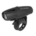 světlo přední FORCE SHARK 700LM USB, černé