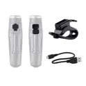 světlo přední FORCE STOGIE 900 LM, USB, černé