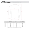 t-shirt/underwear F SOFT LADY long sl, blue