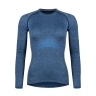 t-shirt/underwear F SOFT LADY long sl, blue