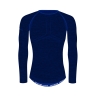t-shirt/underwear F SOFT long sl., blue